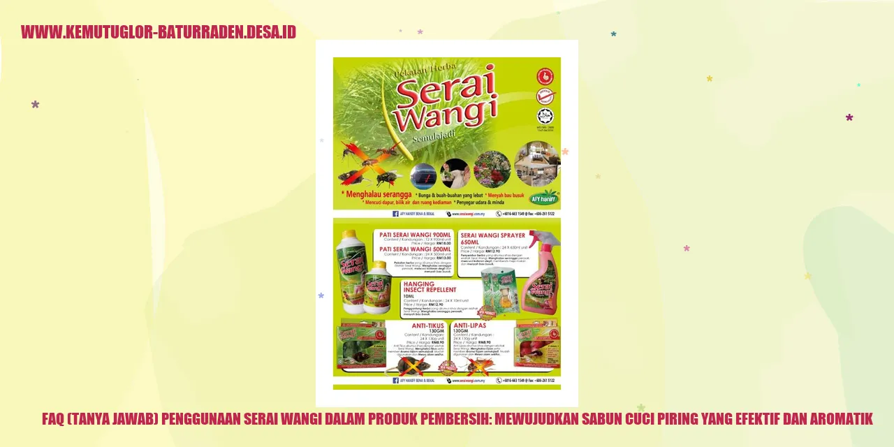 Gambar Serai Wangi