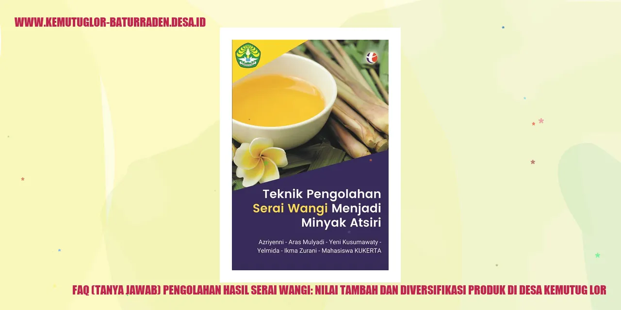 Gambar Produk Serai Wangi