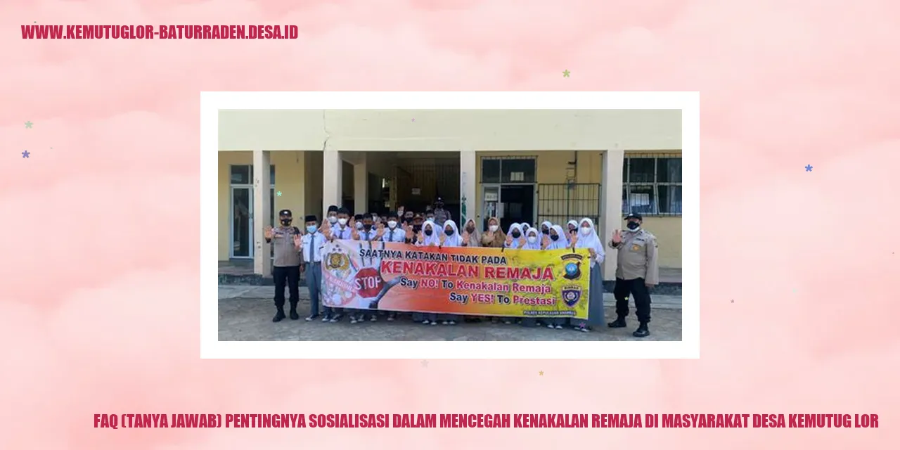 Sosialisasi Remaja