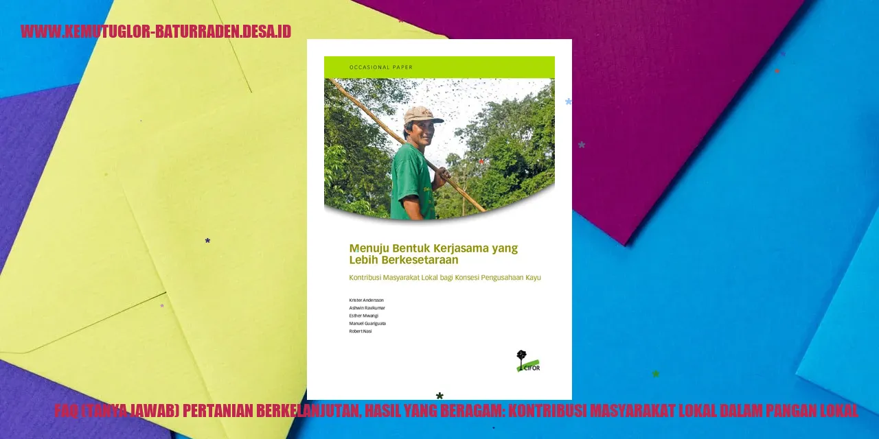 Gambar Pertanian Berkelanjutan