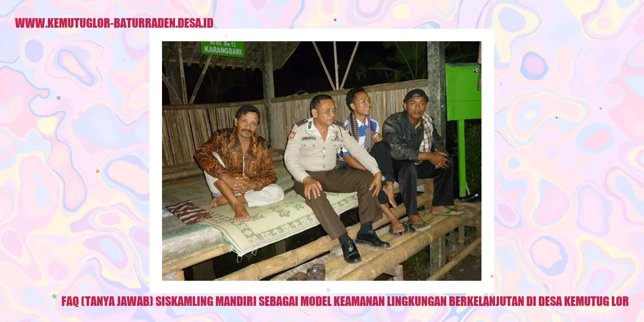 FAQ Siskamling Mandiri