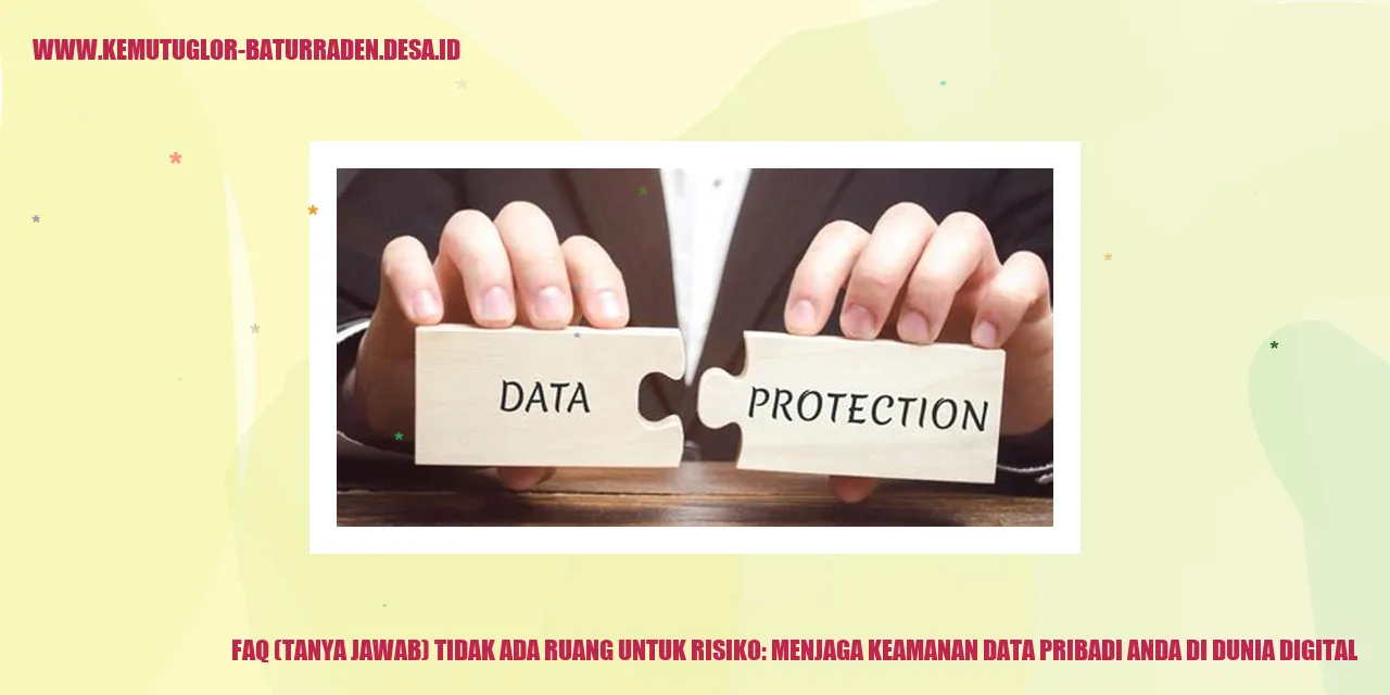 Risiko Keamanan Data Pribadi di Dunia Digital
