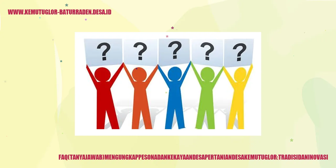 Gambar desa pertanian Kemutug Lor