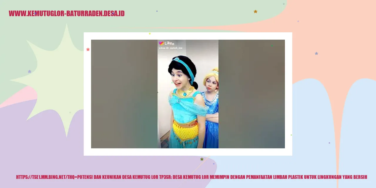 Potensi dan Keunikan Desa Kemutug Lor TP3SR: desa kemutug lor Memimpin dengan Pemanfaatan Limbah Plastik untuk Lingkungan yang Bersih