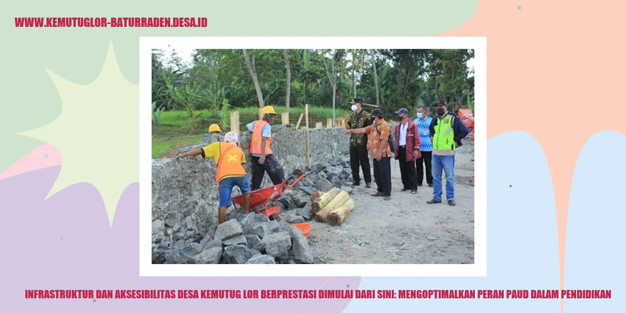 Gambar tentang Infrastruktur dan Aksesibilitas Desa Kemutug Lor Berprestasi Dimulai dari Sini: Mengoptimalkan Peran PAUD dalam Pendidikan