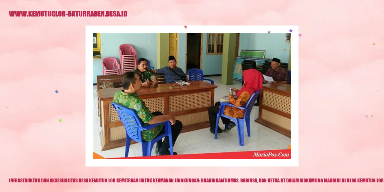 Infrastruktur dan Aksesibilitas Desa Kemutug Lor