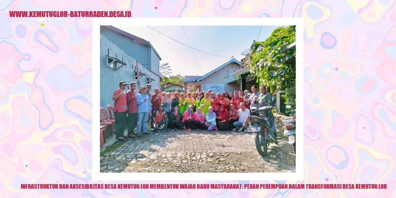 Infrastruktur dan Aksesibilitas Desa Kemutug Lor