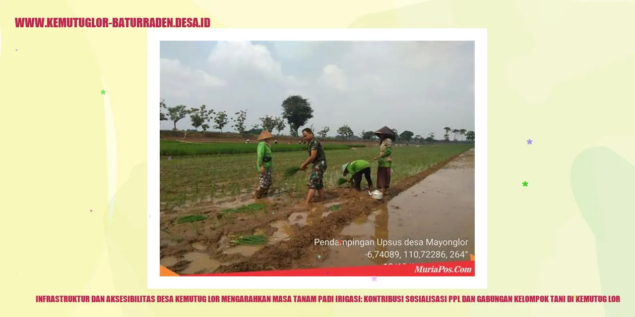 Infrastruktur dan Aksesibilitas Desa Kemutug Lor