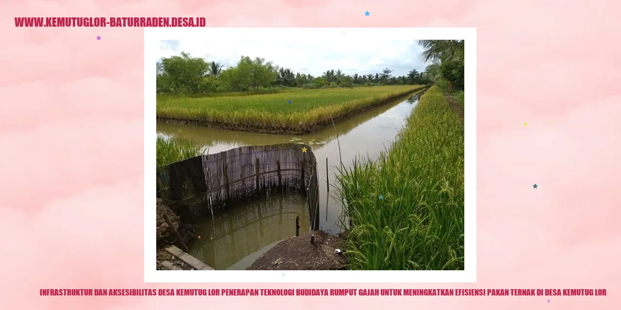 Infrastruktur dan Aksesibilitas Desa Kemutug Lor