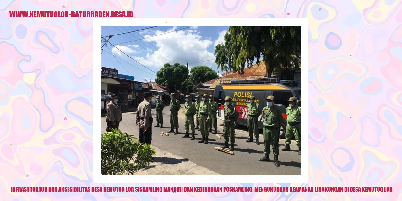 Infrastruktur dan Aksesibilitas Desa Kemutug Lor