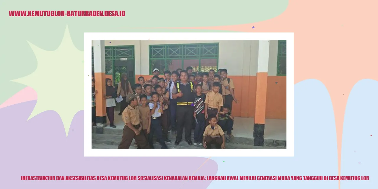 Infrastruktur dan Aksesibilitas Desa Kemutug Lor