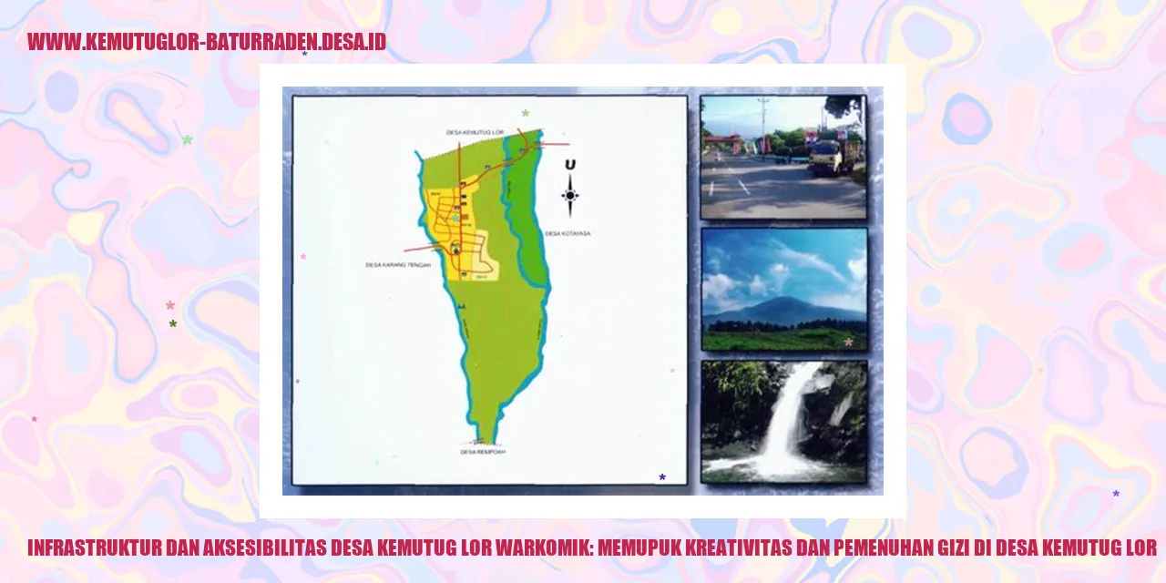 Infrastruktur dan Aksesibilitas Desa Kemutug Lor WARKOMIK: Memupuk Kreativitas dan Pemenuhan Gizi di Desa Kemutug Lor