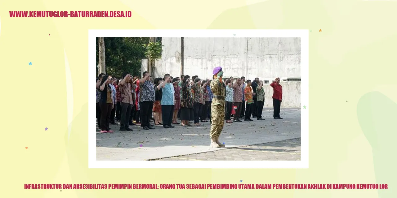 Infrastruktur dan Aksesibilitas Pemimpin Bermoral: Orang Tua sebagai Pembimbing Utama dalam Pembentukan Akhlak di Kampung Kemutug Lor