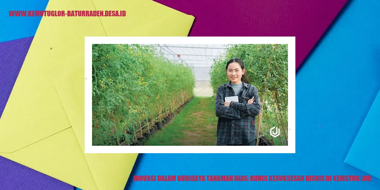 Tanaman Hias di Kemutug Lor