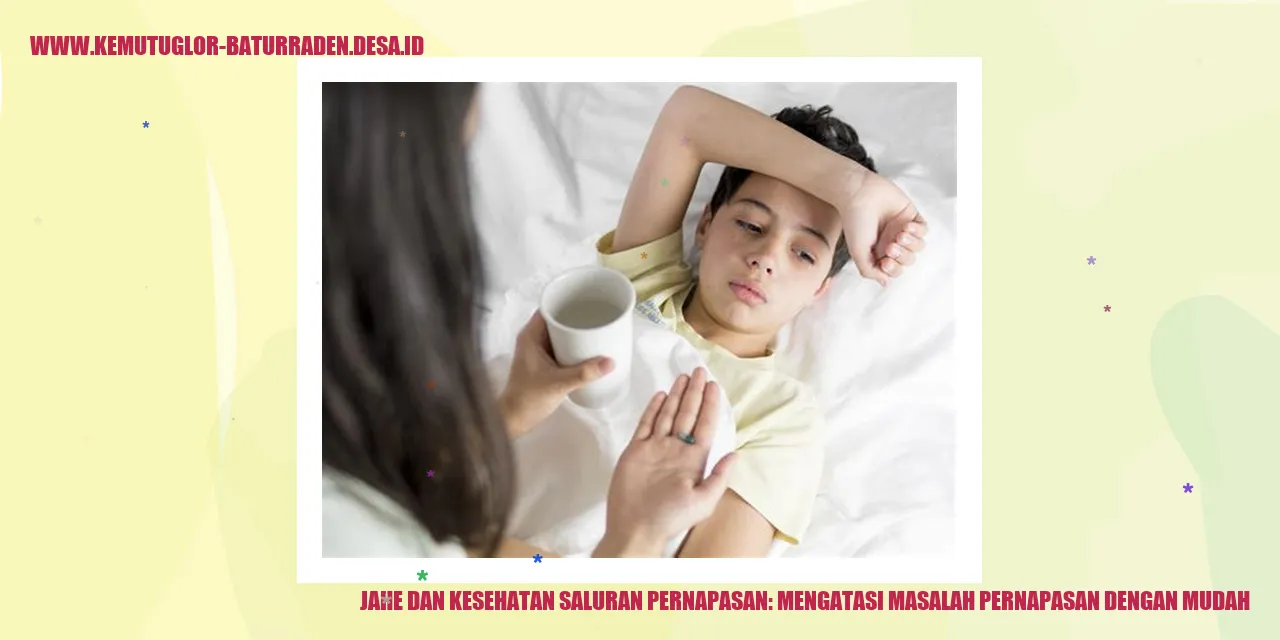 Jahe dan Kesehatan Saluran Pernapasan: Mengatasi Masalah Pernapasan dengan Mudah