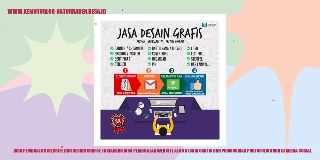 Jasa Pembuatan Website dan Desain Grafis