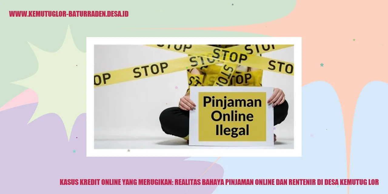 gambar kasus kredit online