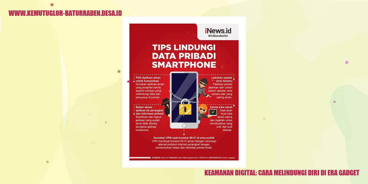 Keamanan Digital: Cara Melindungi Diri di Era Gadget