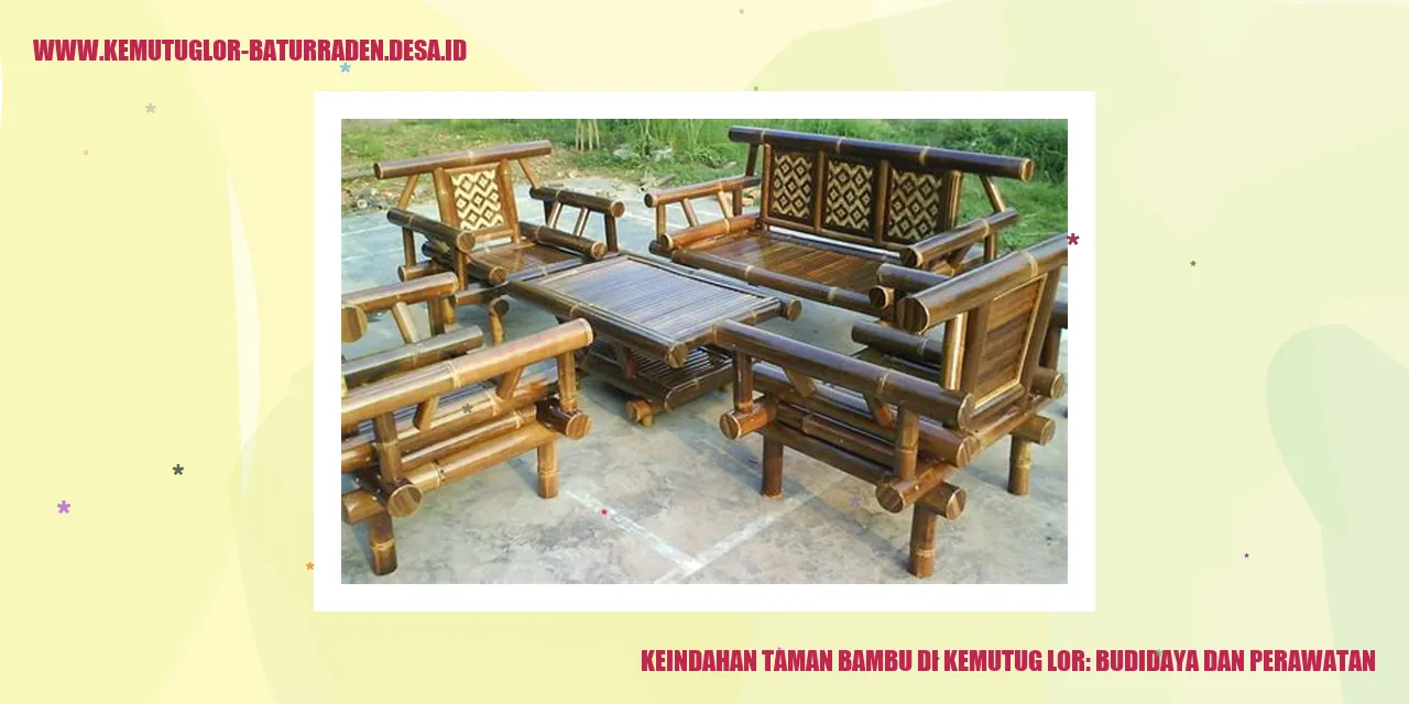 Gambar Taman Bambu di Kemutug Lor