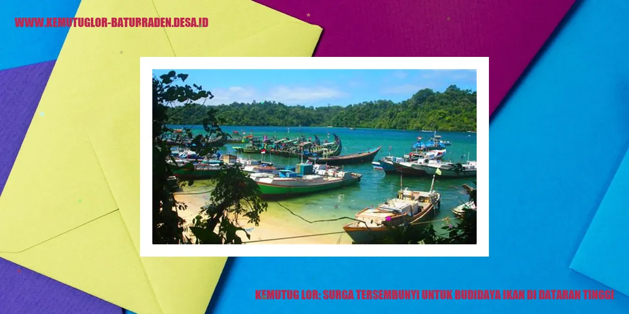 Ikan di Desa Kemutug Lor