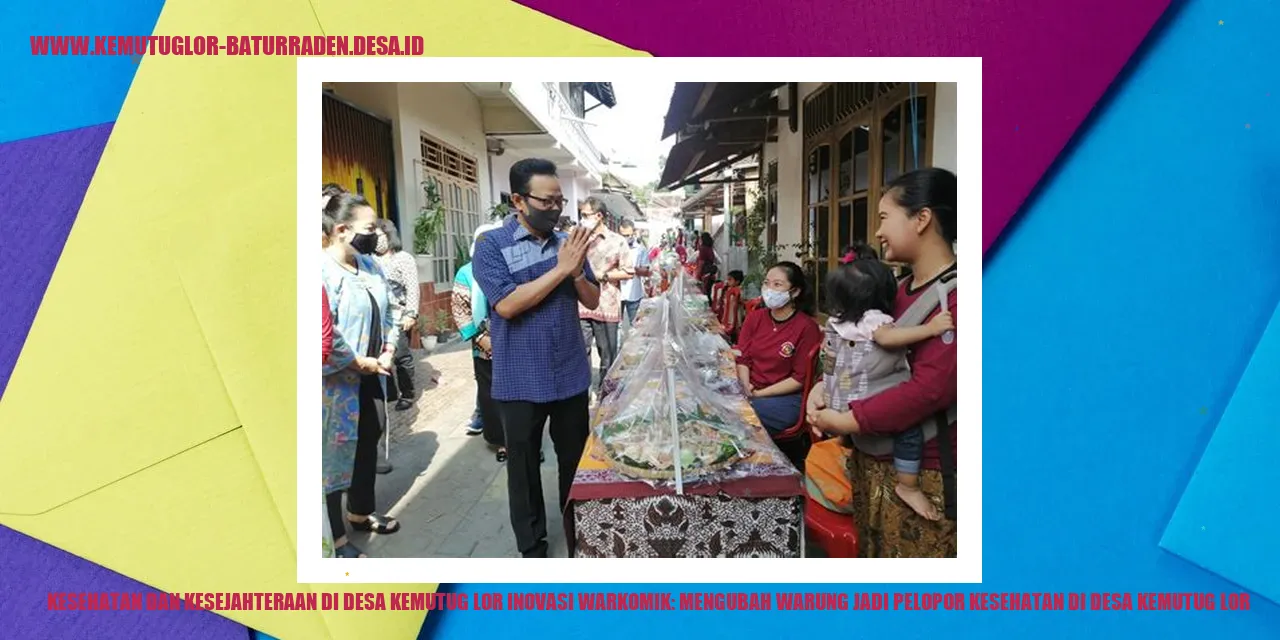 Gambar Warung Sehat di Desa Kemutug Lor