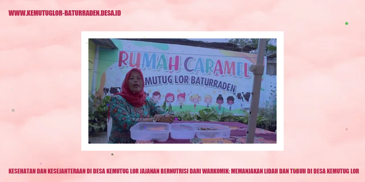Jajanan Bernutrisi dari WARKOMIK di Desa Kemutug Lor