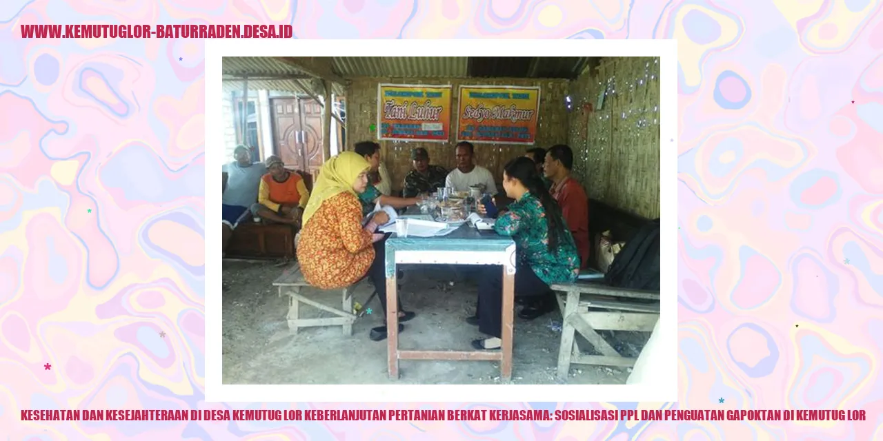 Kesehatan dan Kesejahteraan di Desa Kemutug Lor