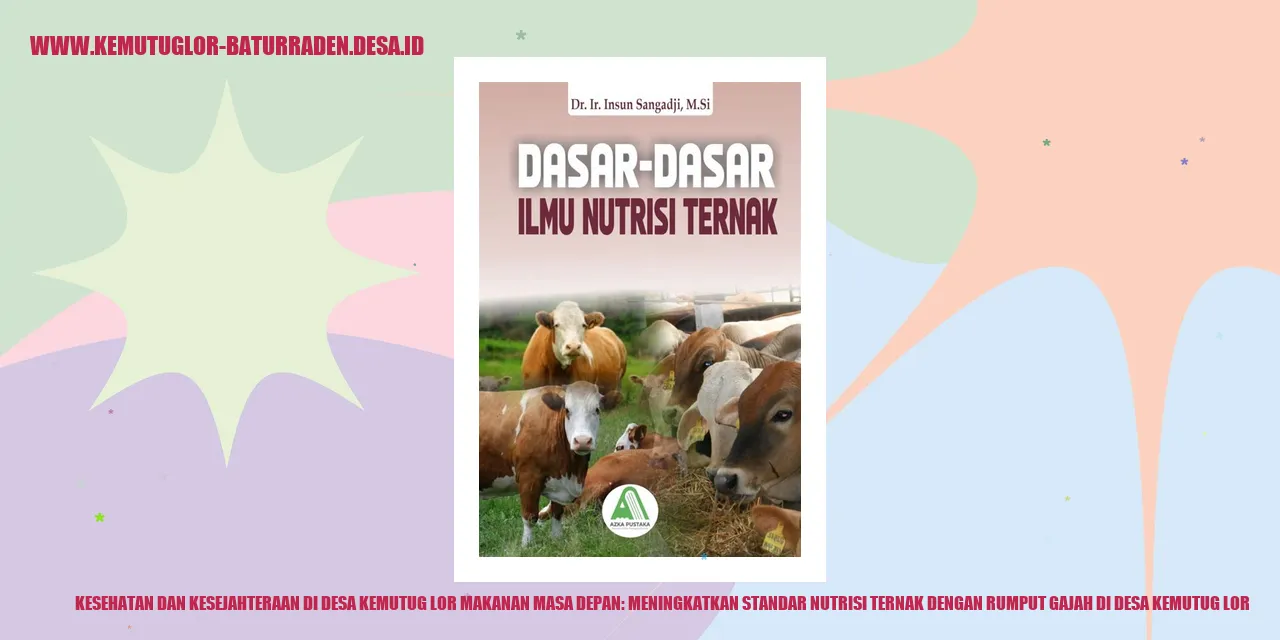 Kesehatan dan Kesejahteraan di Desa Kemutug Lor