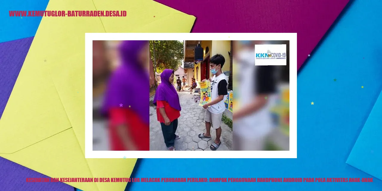 Gambar anak-anak menggunakan handphone Android