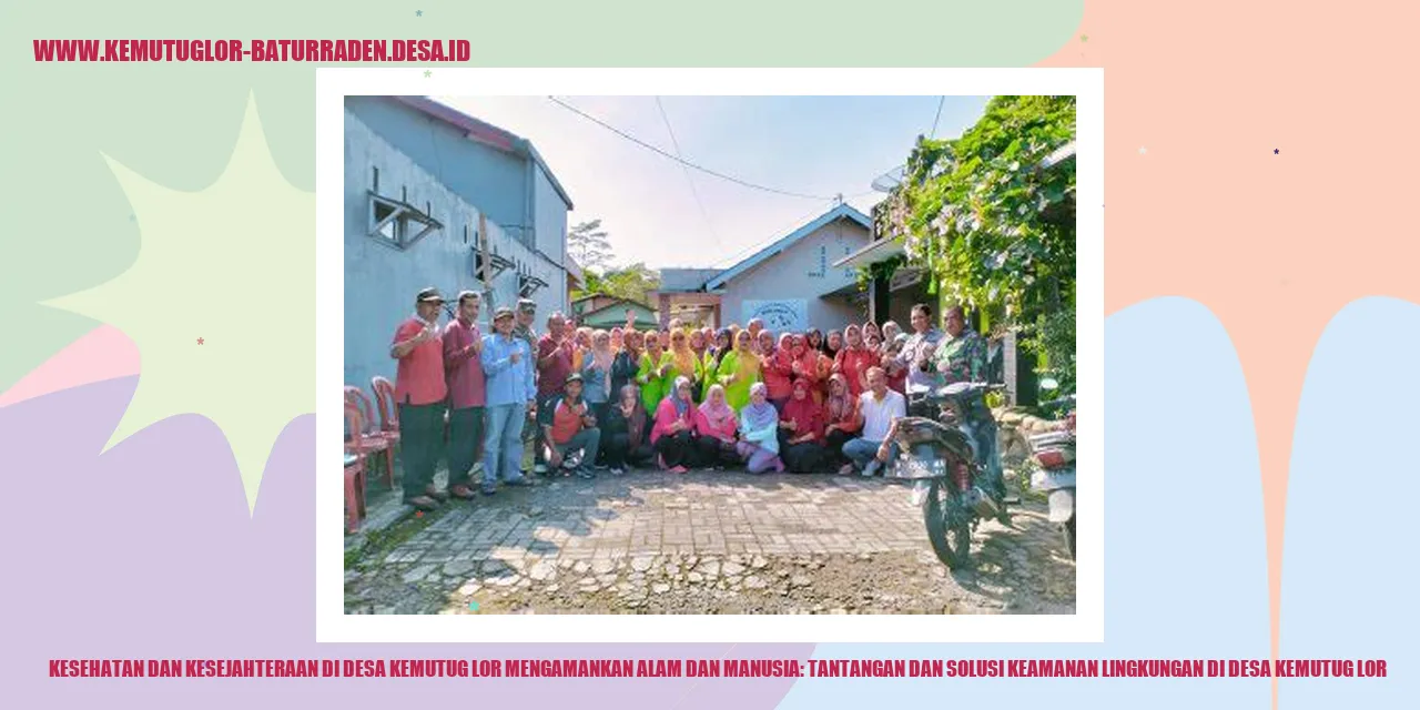 Gambar keamanan lingkungan di Desa Kemutug Lor