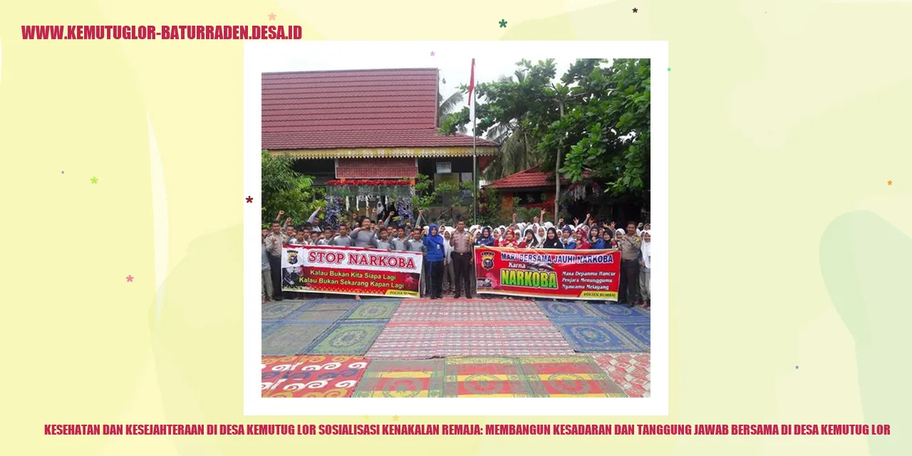 Gambar Sosialisasi Kenakalan Remaja di Desa Kemutug Lor