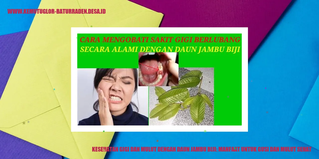Daun Jambu Biji