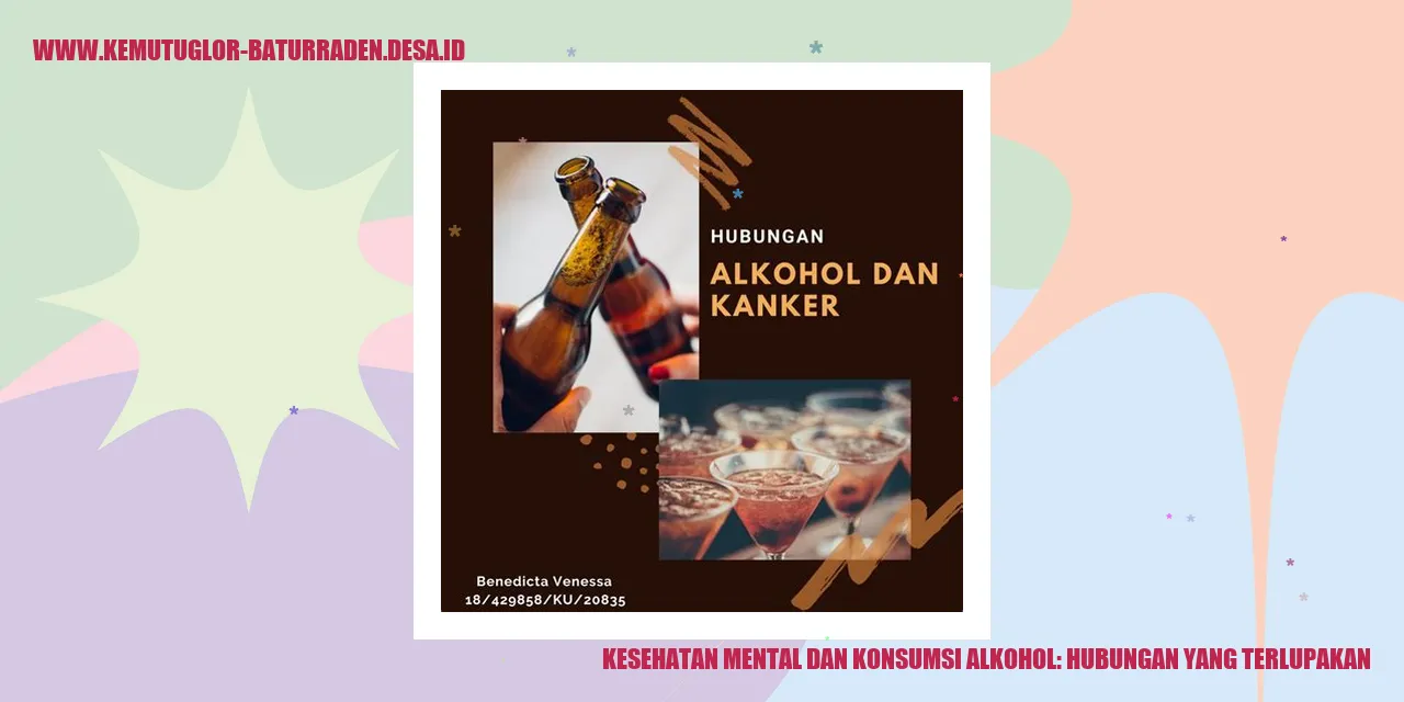 Kesehatan Mental dan Konsumsi Alkohol: Hubungan yang Terlupakan