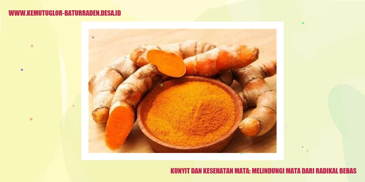 Kunyit dan Kesehatan Mata