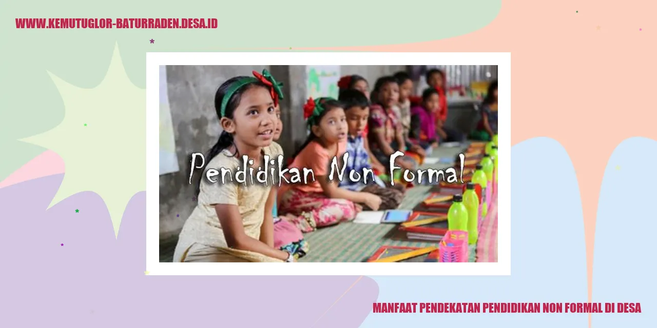 Kesehatan dan Kesejahteraan di Desa Kemutug Lor Merangkul Peluang Belajar: Pendekatan Pendidikan Non Formal di desa