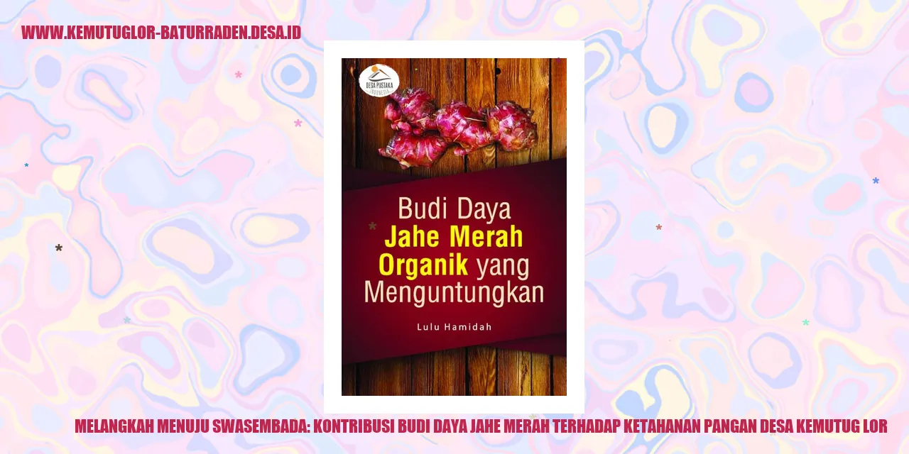 Jahe Merah
