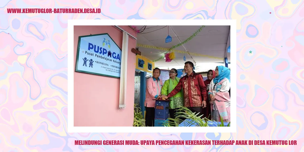 Melindungi Generasi Muda: Upaya Pencegahan Kekerasan Terhadap Anak di desa kemutug lor
