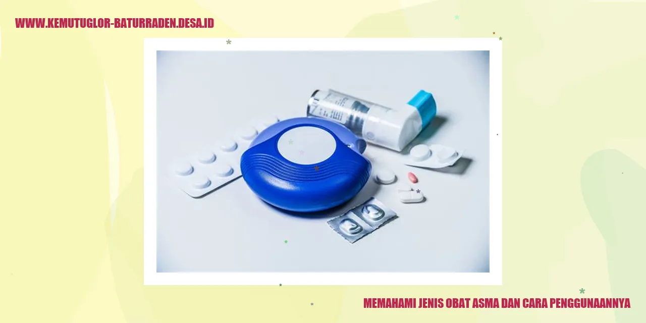 Obat Pengontrol Asma