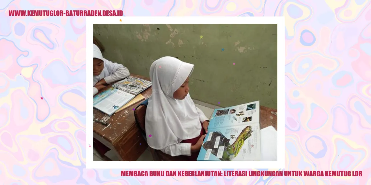 Membaca Buku dan Keberlanjutan: Literasi Lingkungan untuk Warga Kemutug Lor