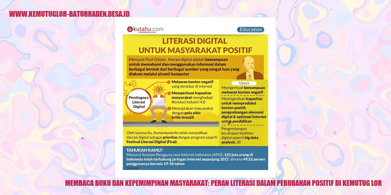 Buku dan Kepemimpinan Masyarakat