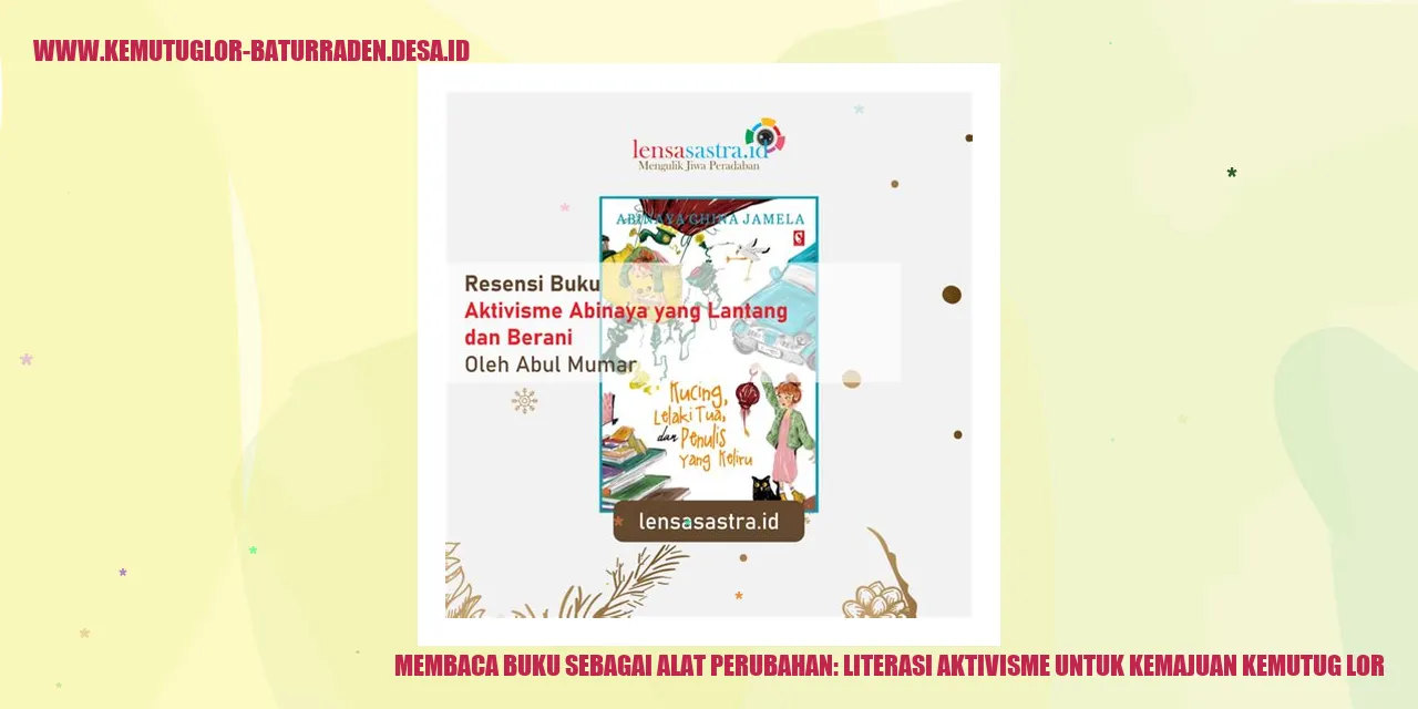 Membaca Buku sebagai Alat Perubahan: Literasi Aktivisme untuk Kemajuan Kemutug Lor