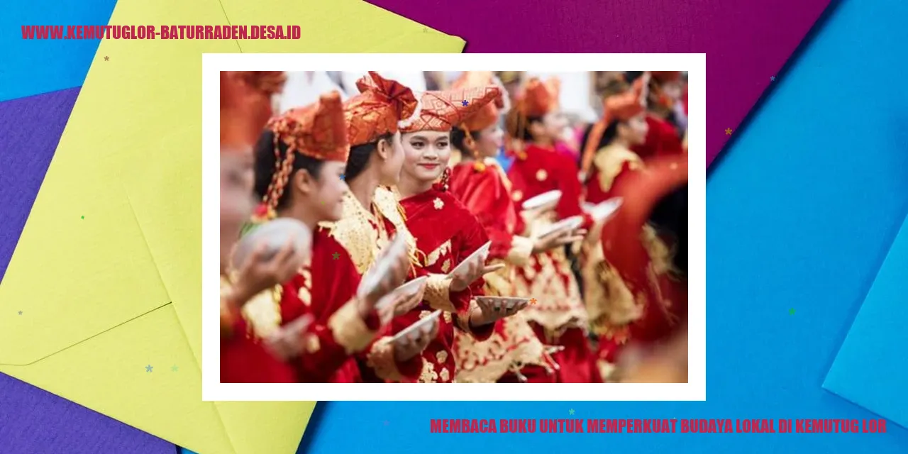 Membaca Buku untuk Memperkuat Budaya Lokal di Kemutug Lor