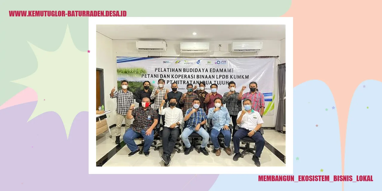 Membangun Ekosistem Bisnis Lokal
