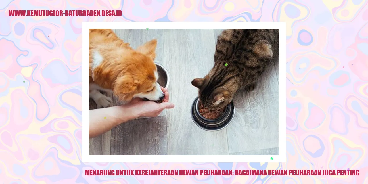 Gambar Menabung untuk Kesejahteraan Hewan Peliharaan