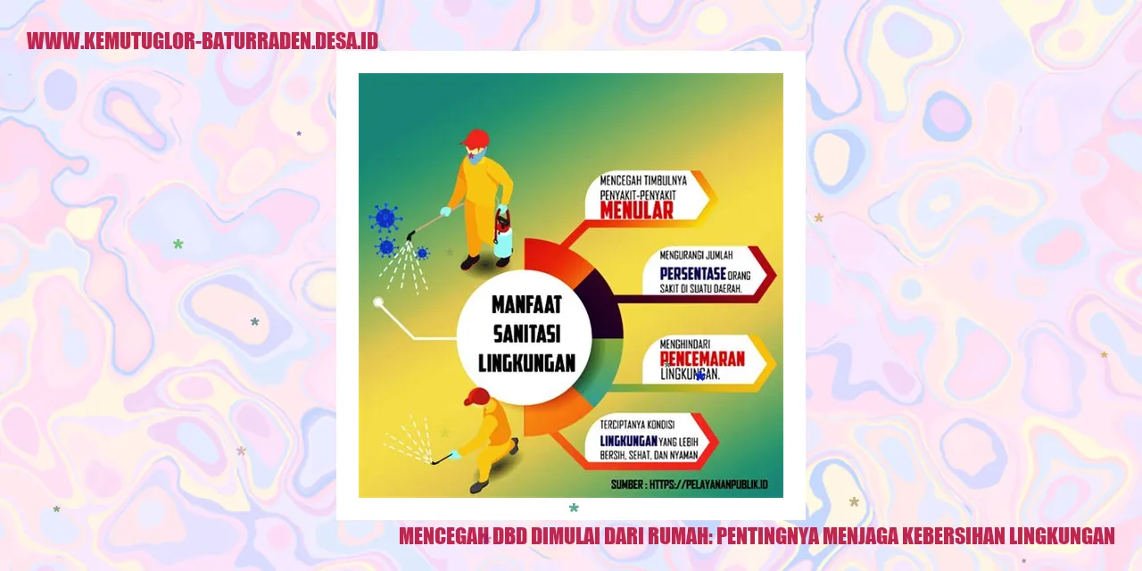 Mencegah DBD Dimulai dari Rumah: Pentingnya Menjaga Kebersihan Lingkungan