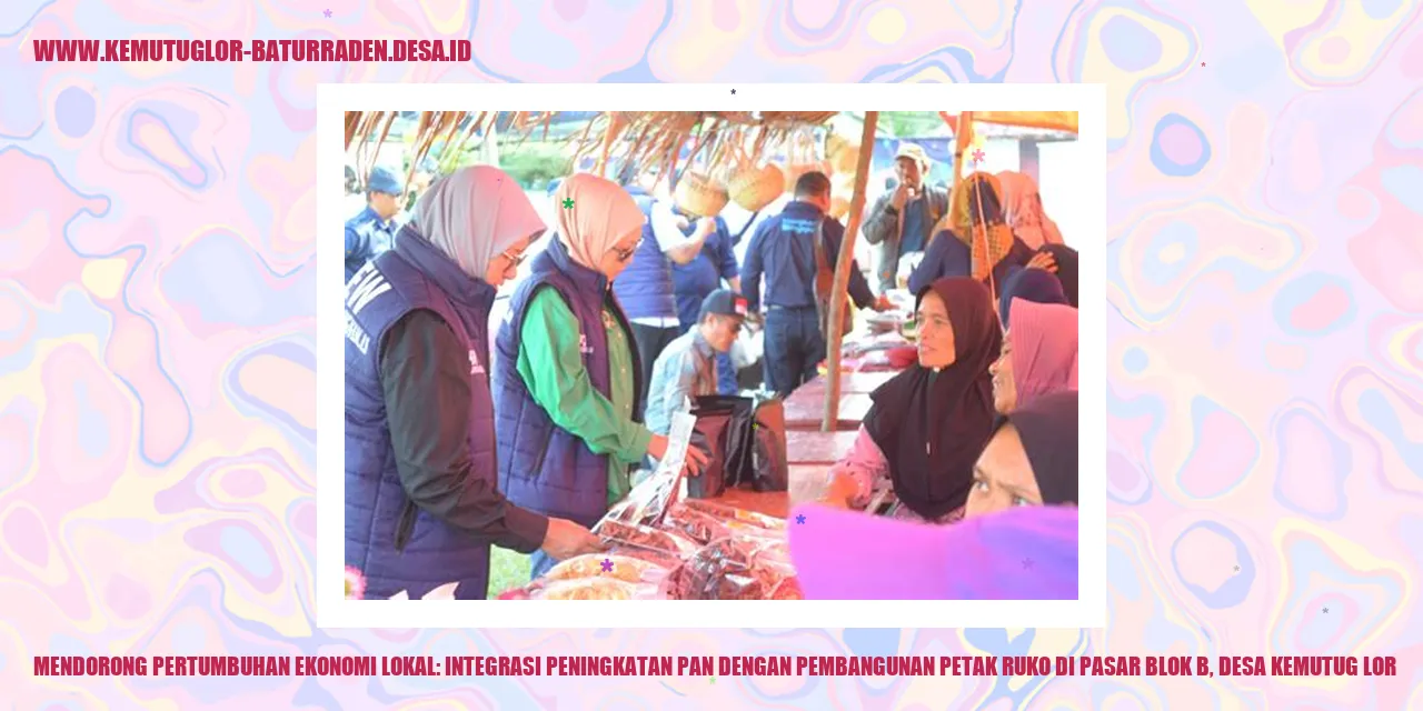 Pasar Blok B, desa kemutug lor