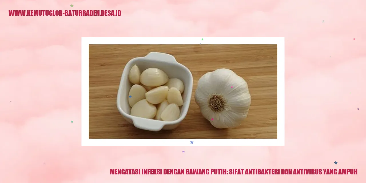Bawang Putih Antibakteri dan Antivirus