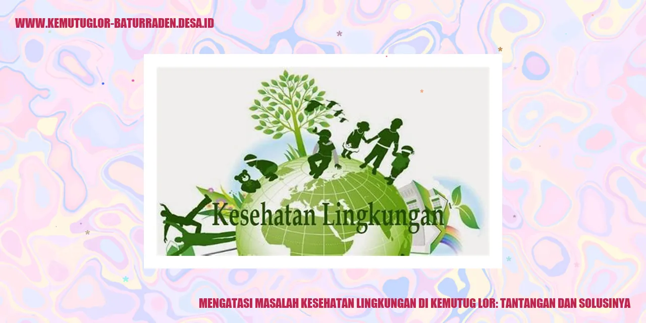 Sanitasi yang buruk di Desa Kemutug Lor