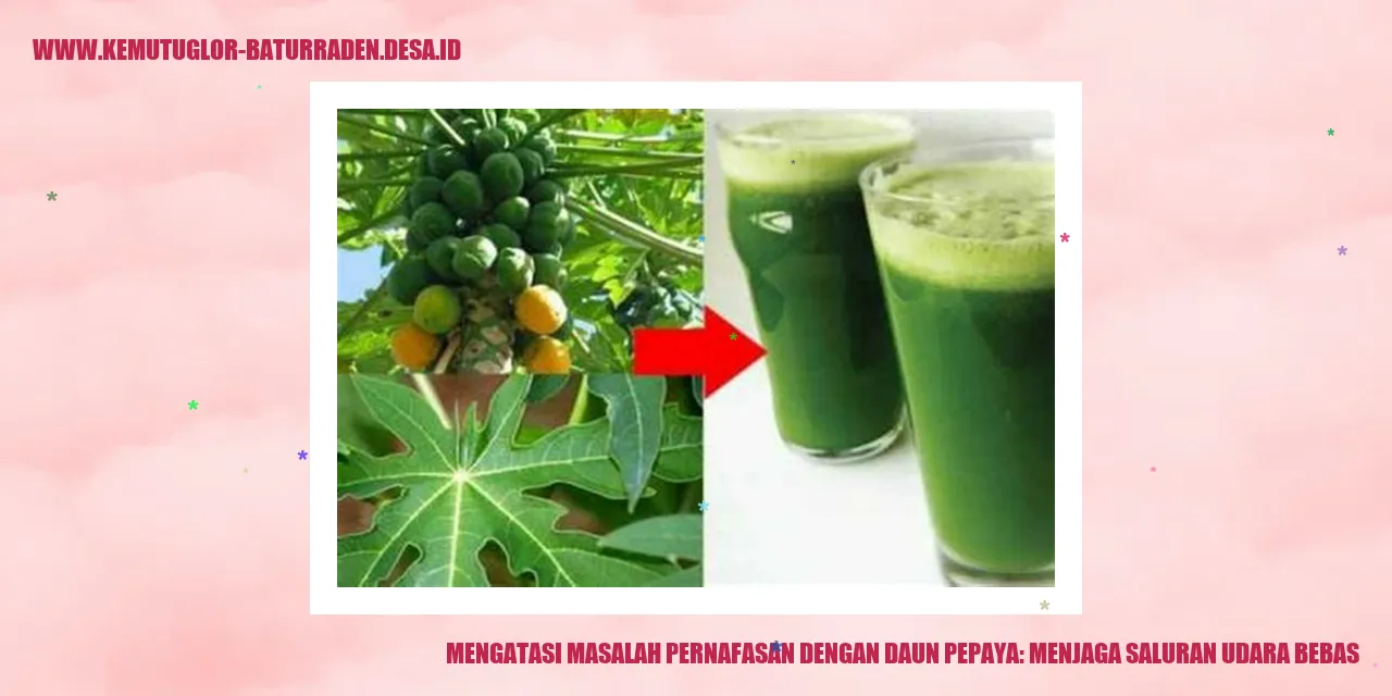 Daun Pepaya