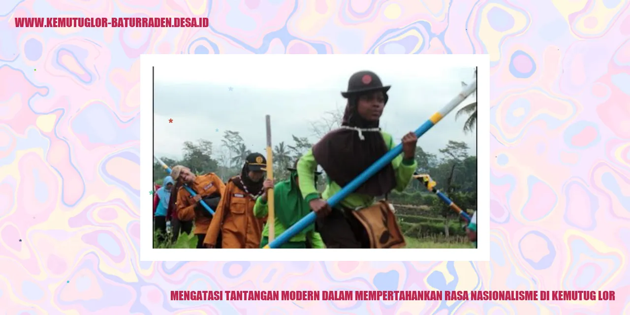 Mengatasi Tantangan Modern dalam Mempertahankan Rasa Nasionalisme di Kemutug Lor